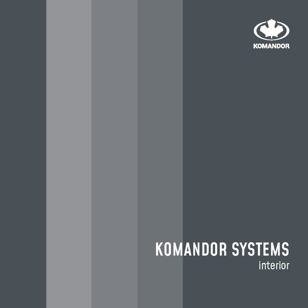 Komandor Catalogue (English) cover