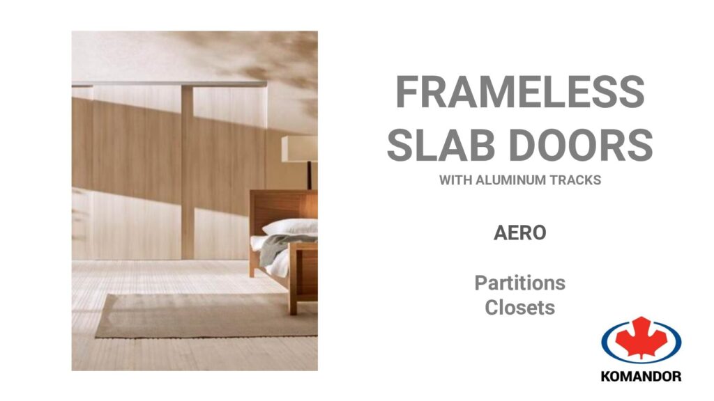 Frameless Slab Doors – Aero cover