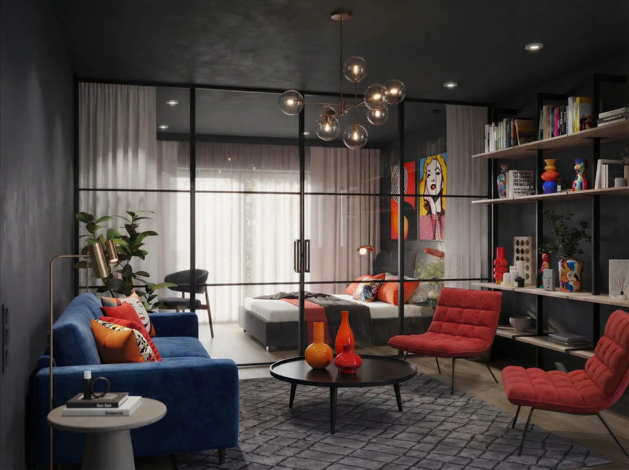 What Glass Partitions Cost by Komandor in a Toronto interior
